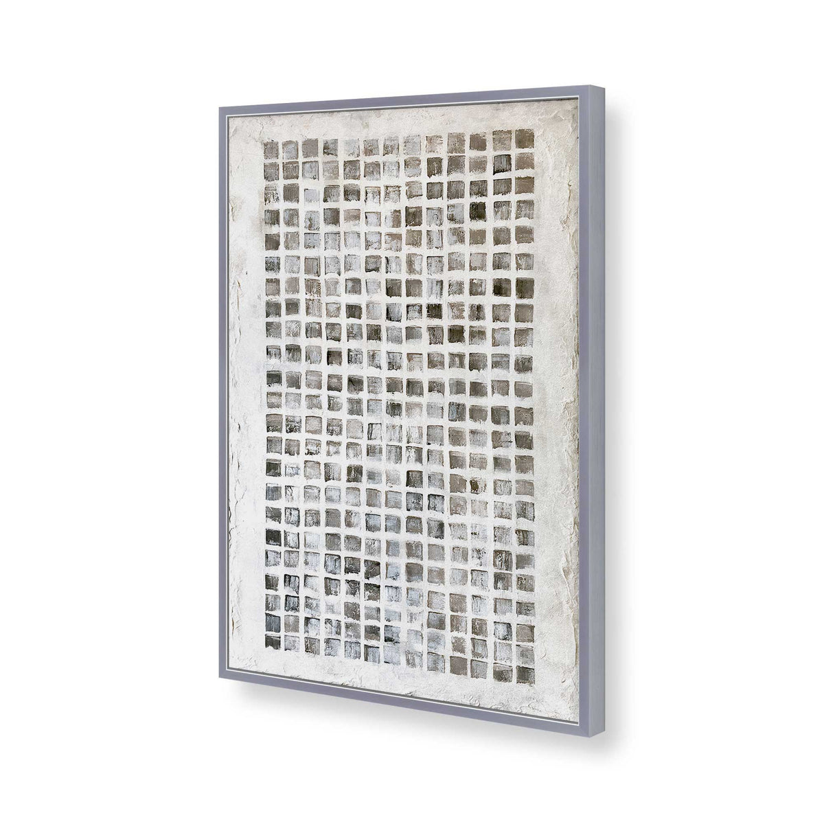 [Color:Polished Chrome], Picture of art in a Polished Chrome frame of the corner