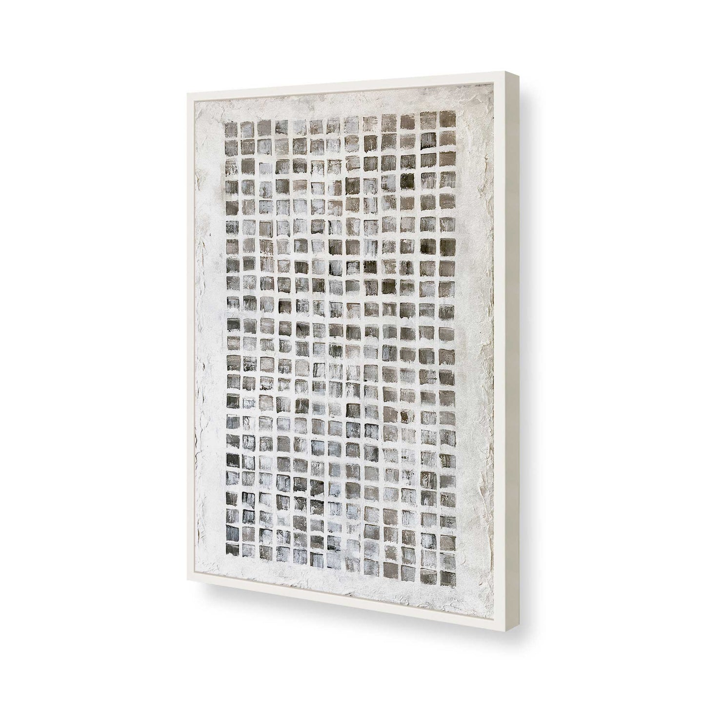 [Color:Opaque White], Picture of art in a Opaque White frame of the corner