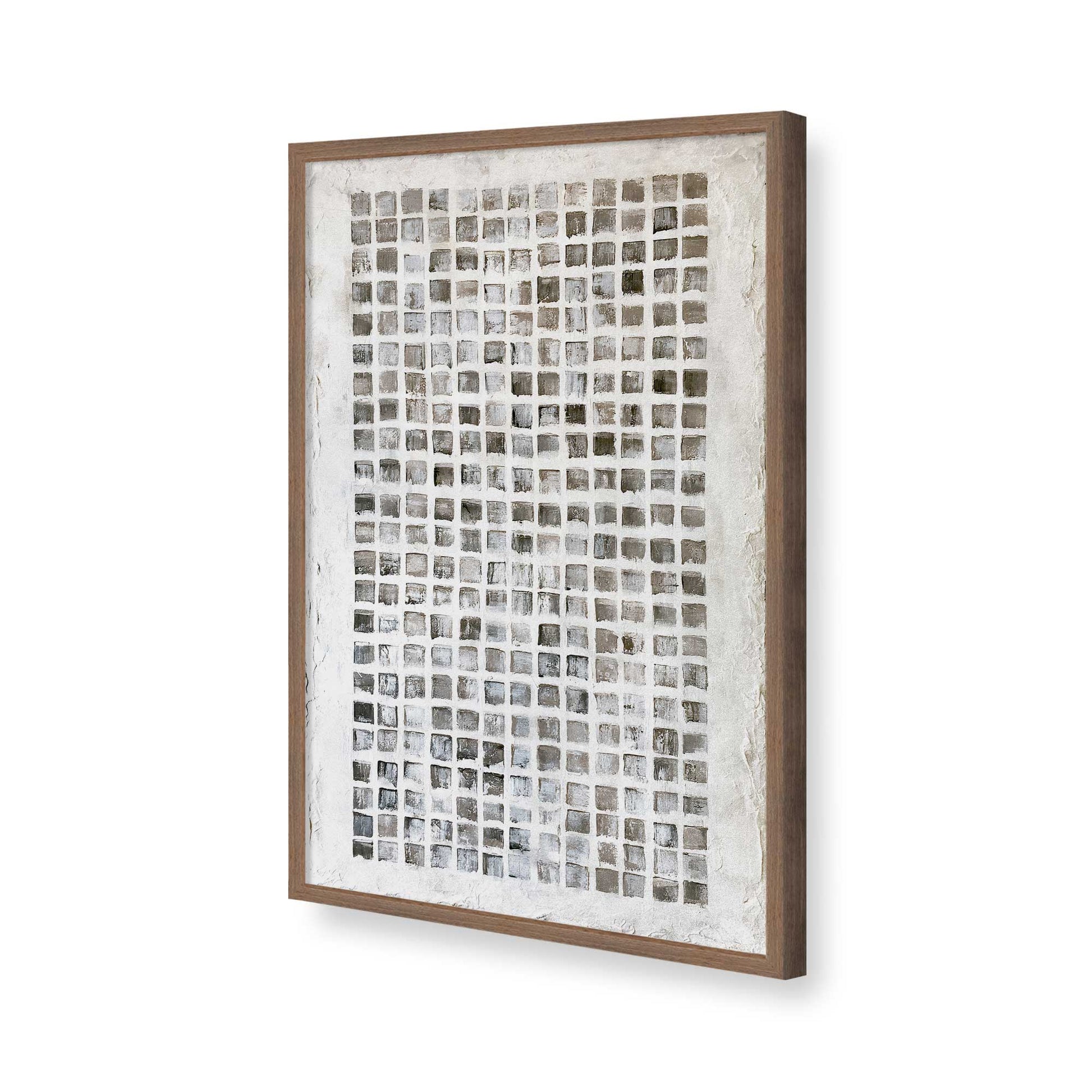 [Color:Walnut], Picture of art in a Walnut frame of the corner