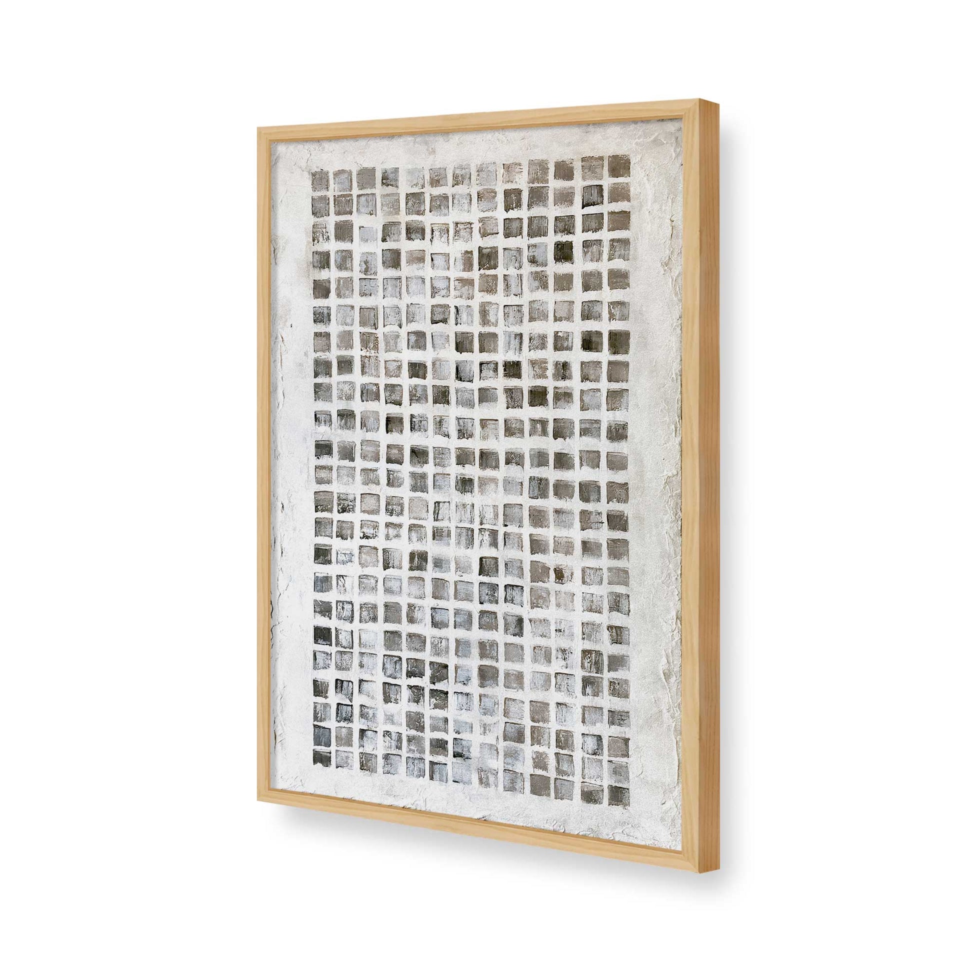 [Color:American Maple], Picture of art in a American Maple frame of the corner