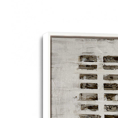 [Color:Opaque White], Picture of art in a White frame at an angle