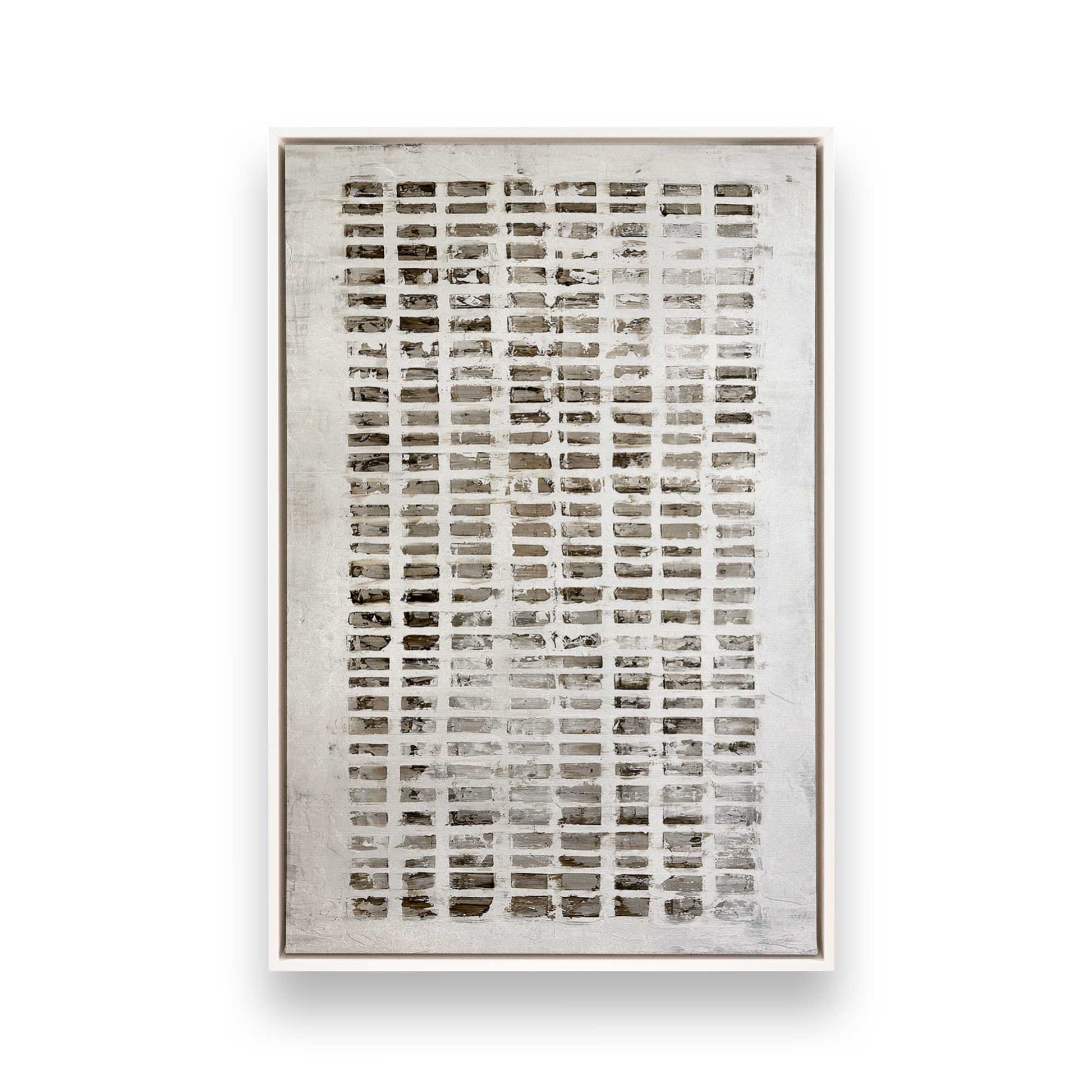 [Color:Opaque White], Picture of art in a White frame