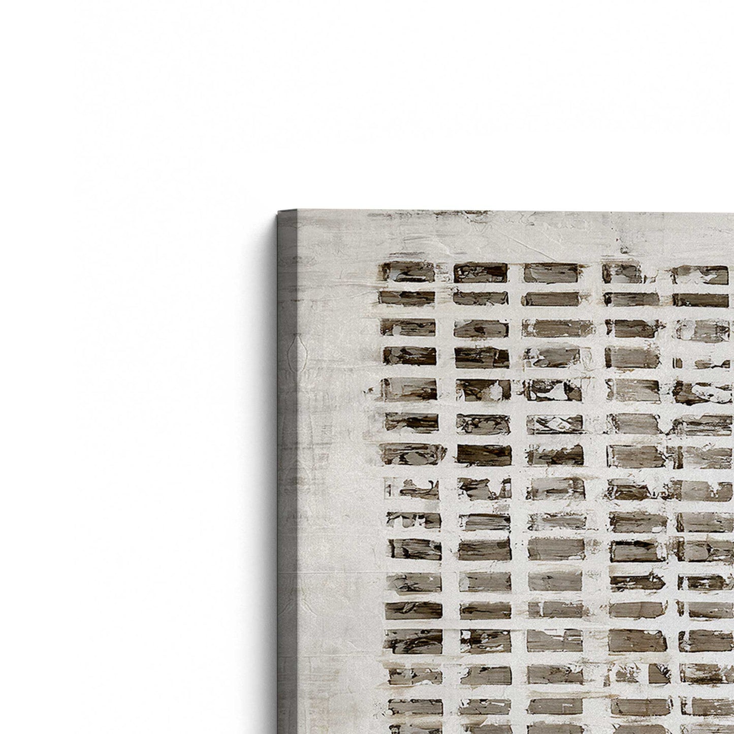 [Color:Stretched Canvas], Picture of the corner of the art