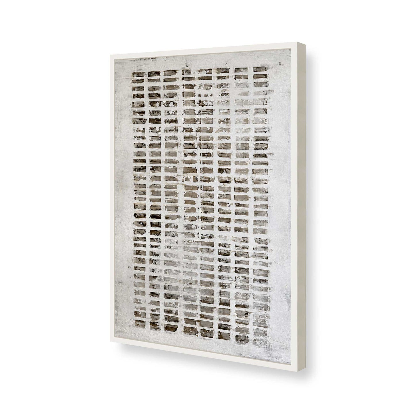 [Color:Opaque White], Picture of art in a Opaque White frame of the corner