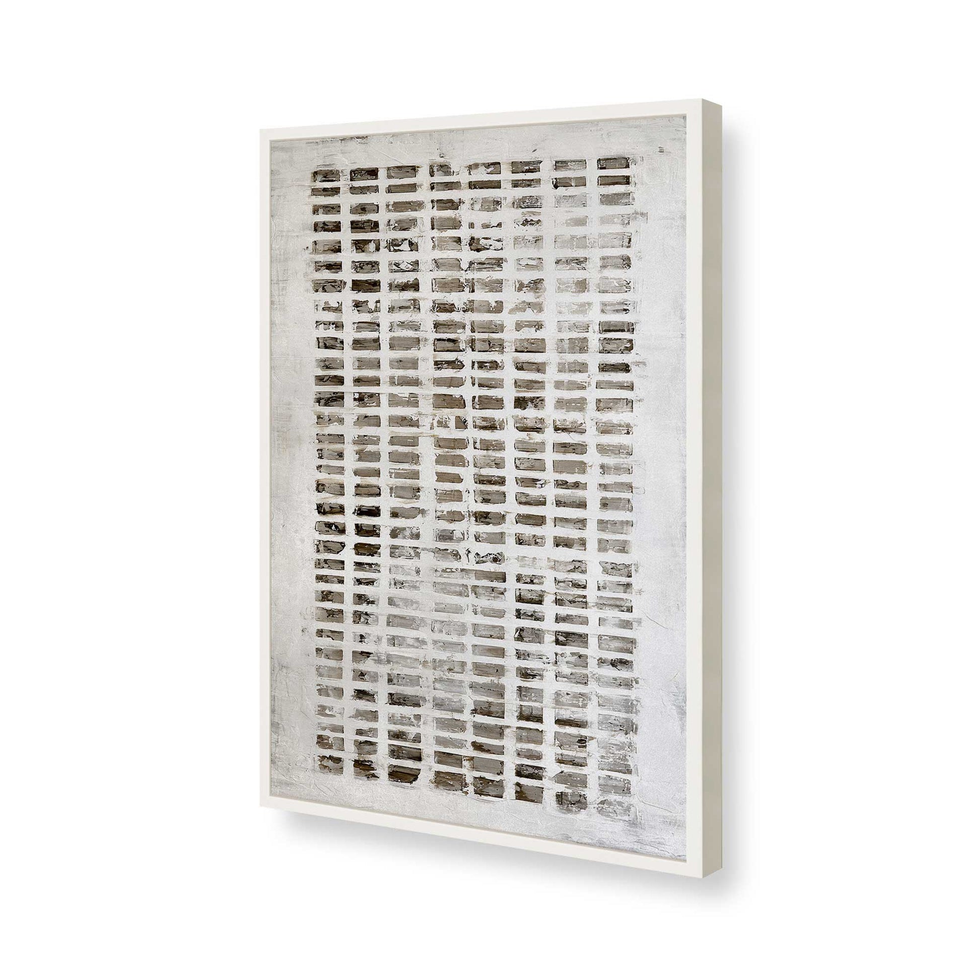 [Color:Opaque White], Picture of art in a Opaque White frame of the corner