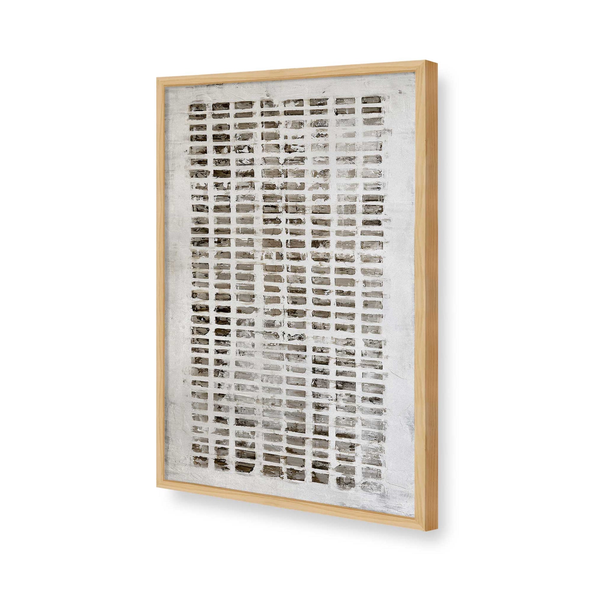 [Color:American Maple], Picture of art in a American Maple frame of the corner