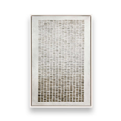 [Color:Opaque White], Picture of art in a White frame