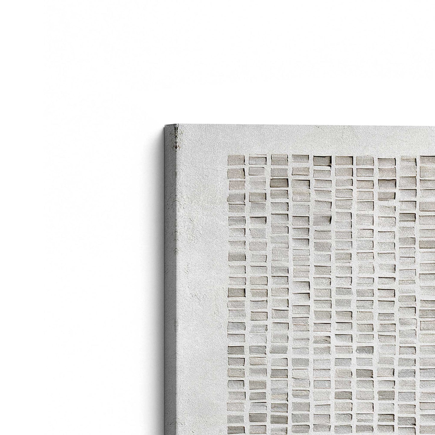 [Color:Stretched Canvas], Picture of the corner of the art