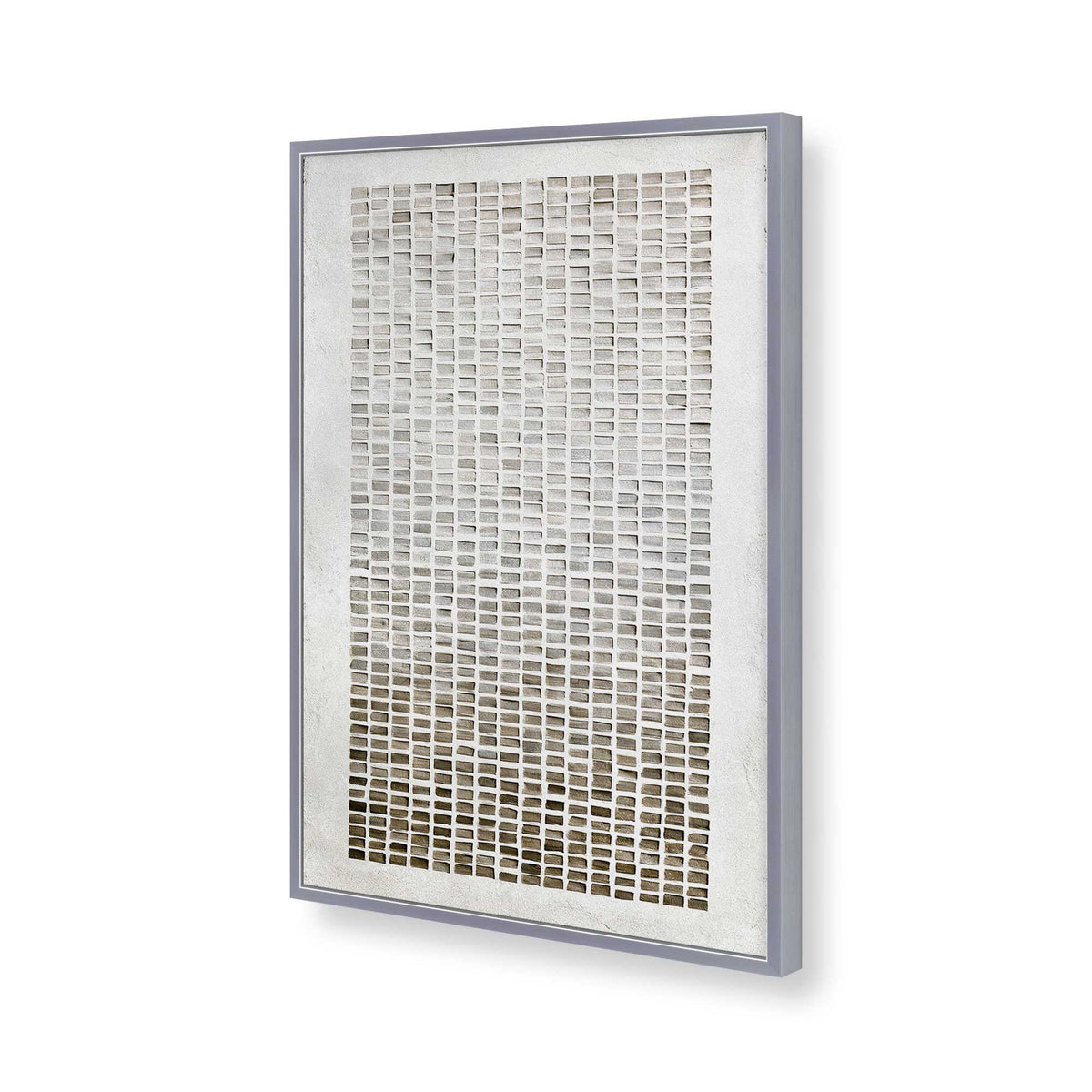 [Color:Polished Chrome], Picture of art in a Polished Chrome frame of the corner