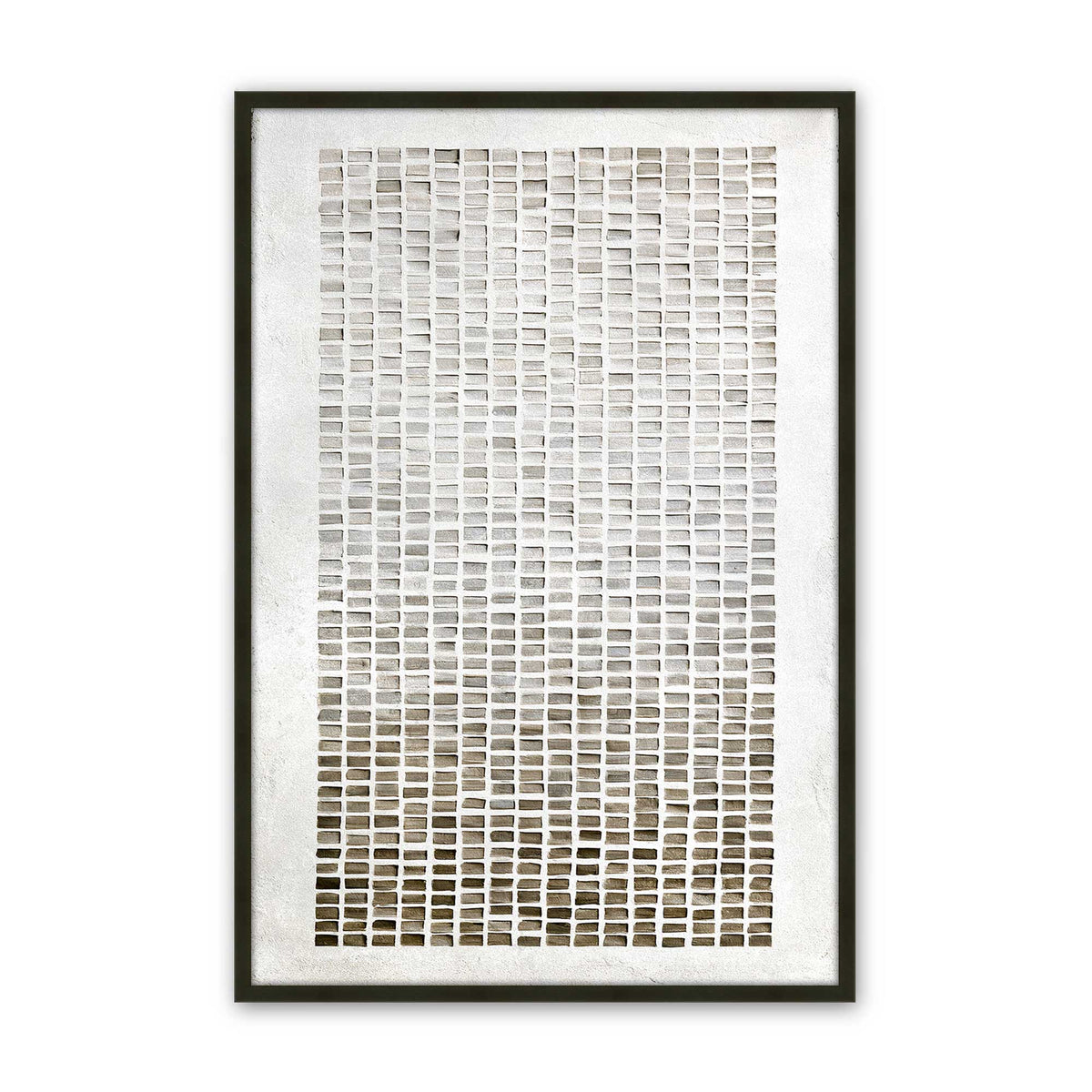 [Color:Satin Black], Picture of art in a Satin Black frame
