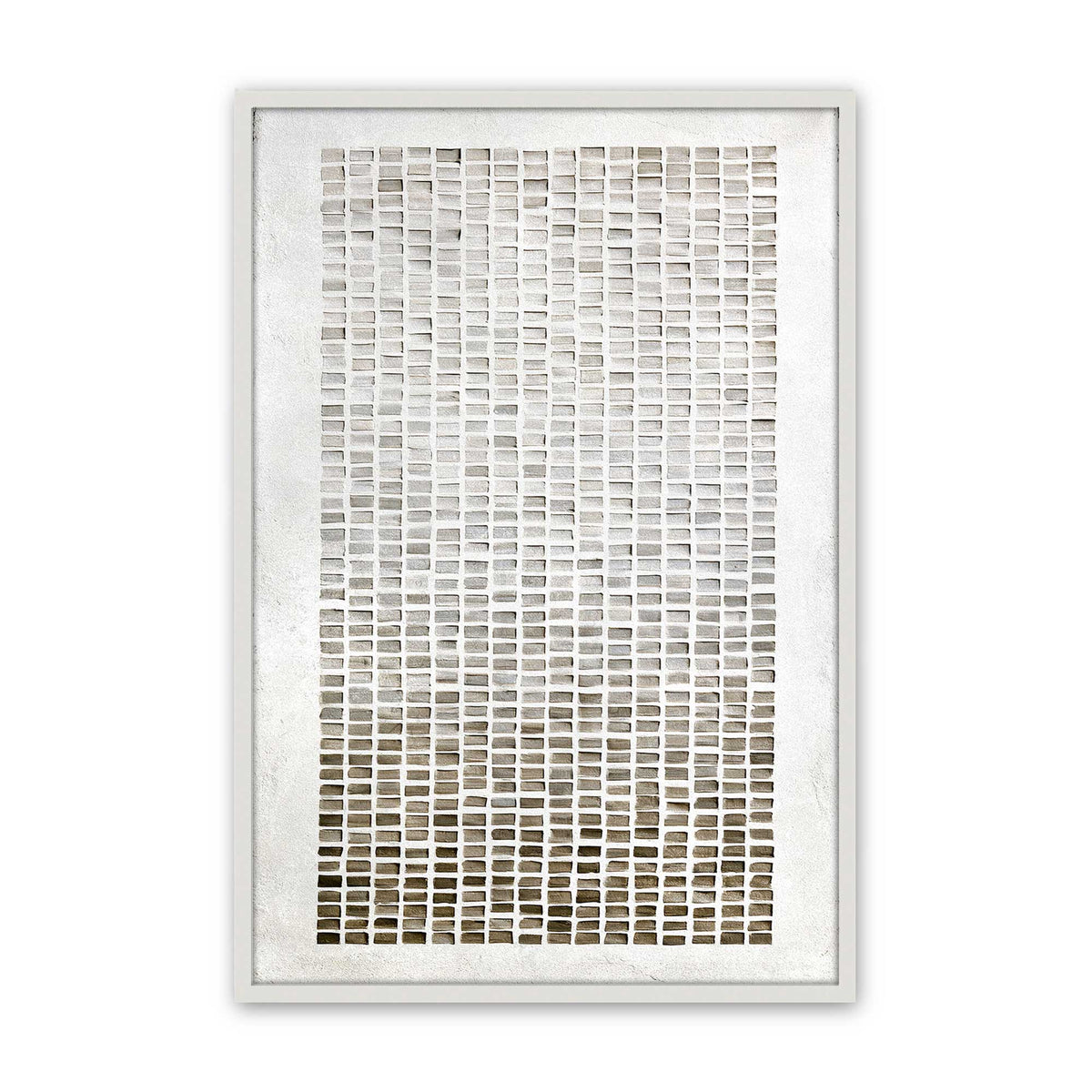 [Color:Opaque White], Picture of art in an Opaque White frame