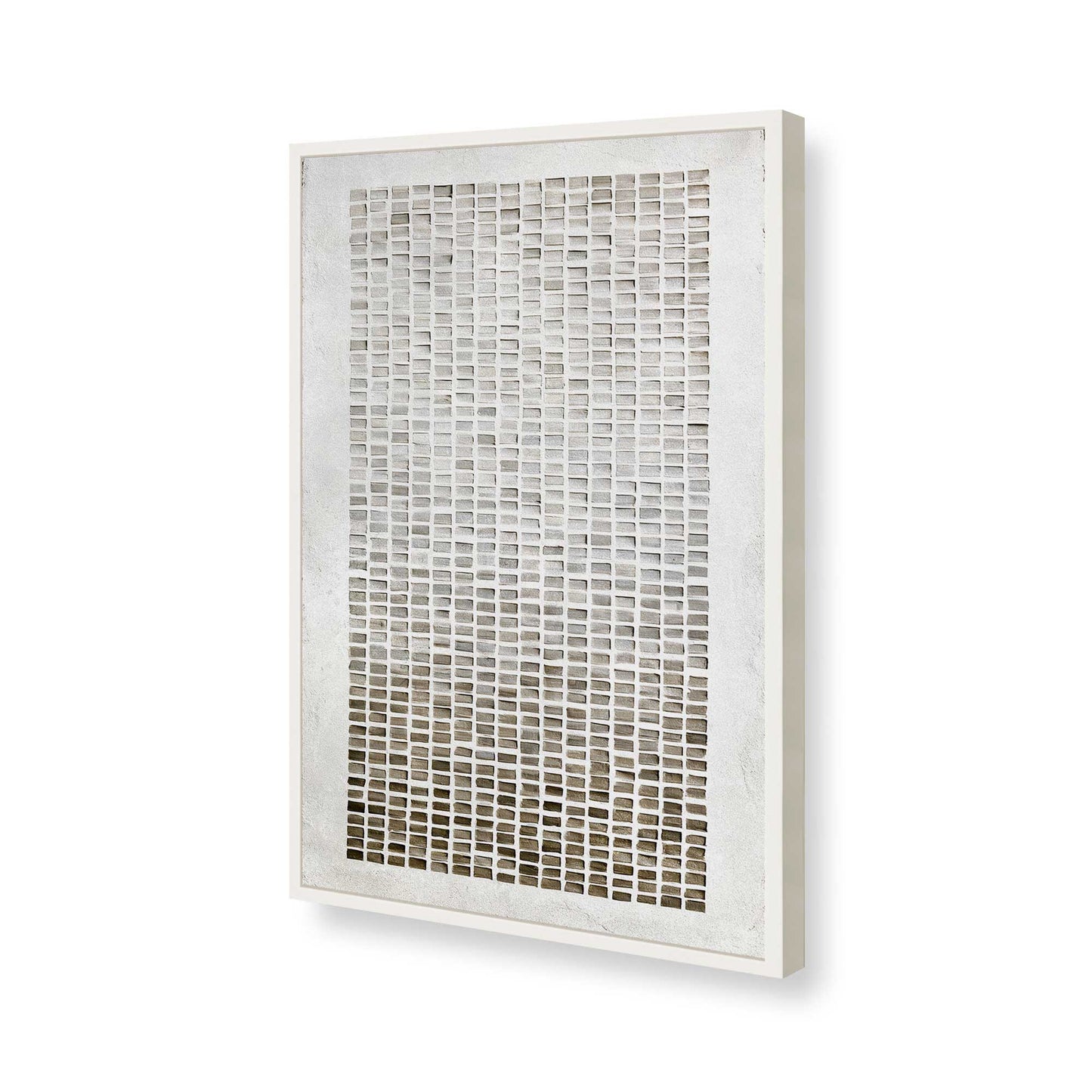 [Color:Opaque White], Picture of art in a Opaque White frame of the corner