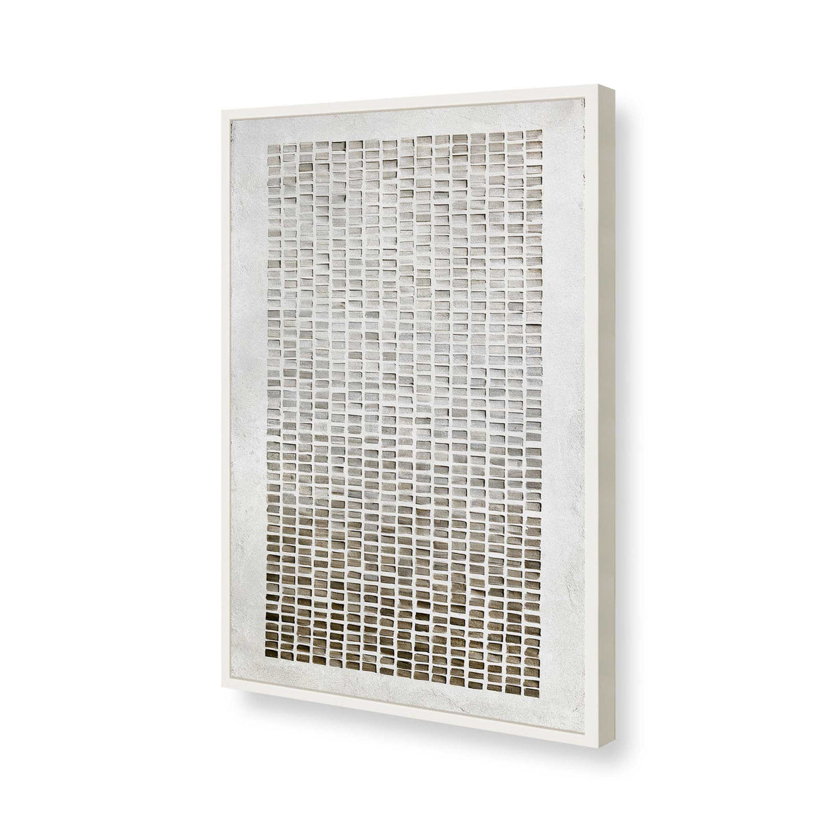 [Color:Opaque White], Picture of art in a Opaque White frame of the corner
