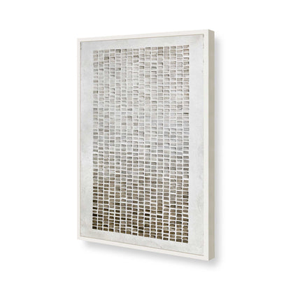 [Color:Opaque White], Picture of art in a Opaque White frame of the corner