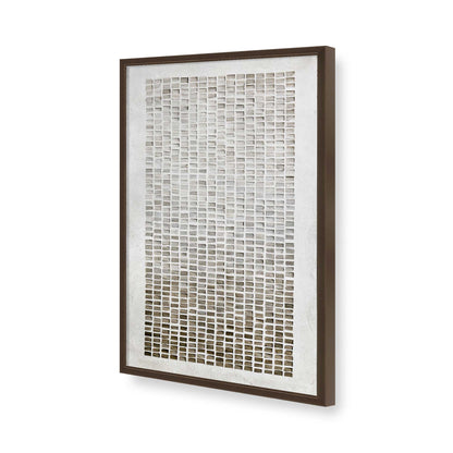 [Color:Brown], Picture of art in a Brown frame of the corner