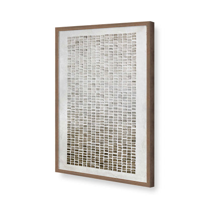 [Color:Walnut], Picture of art in a Walnut frame of the corner