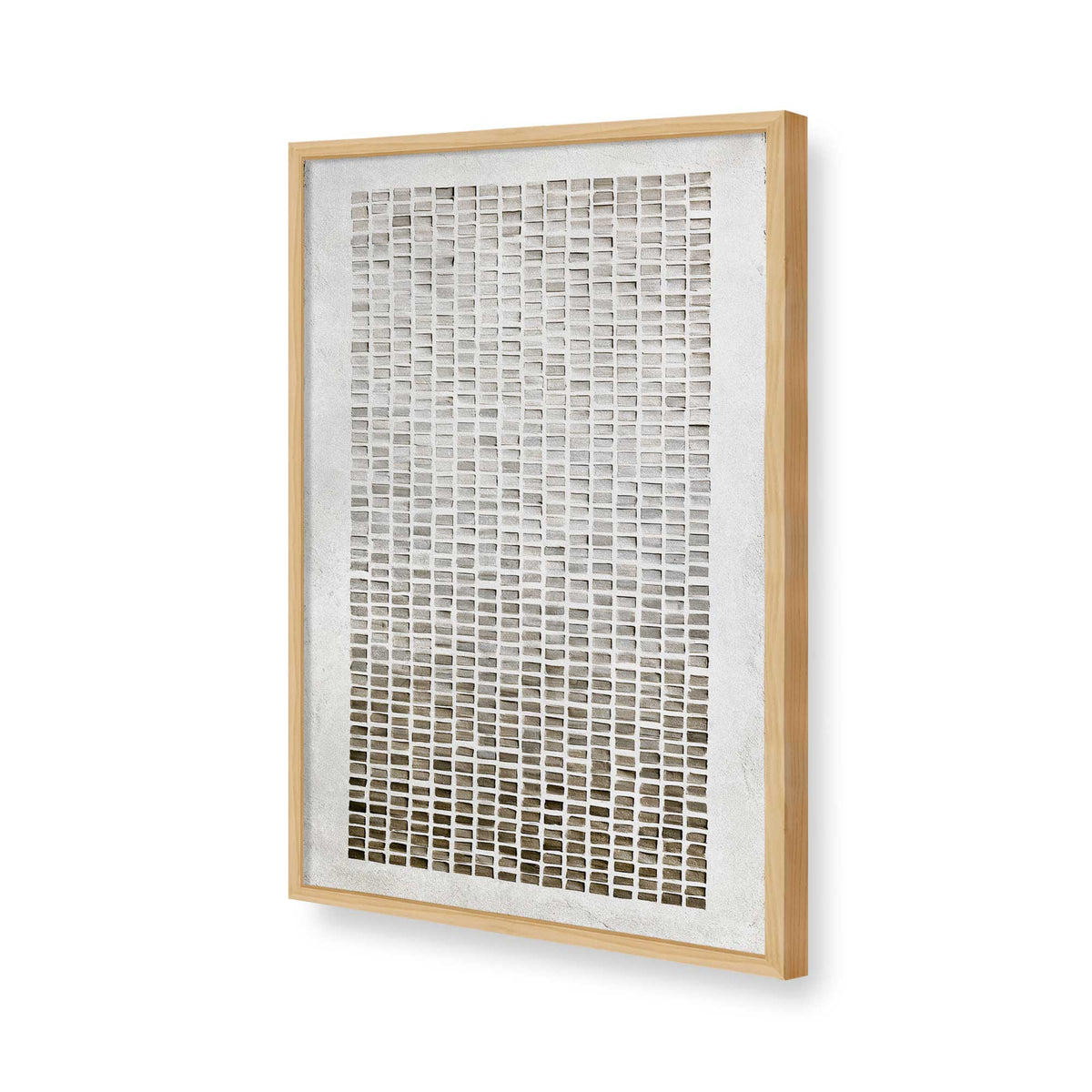 [Color:American Maple], Picture of art in a American Maple frame of the corner