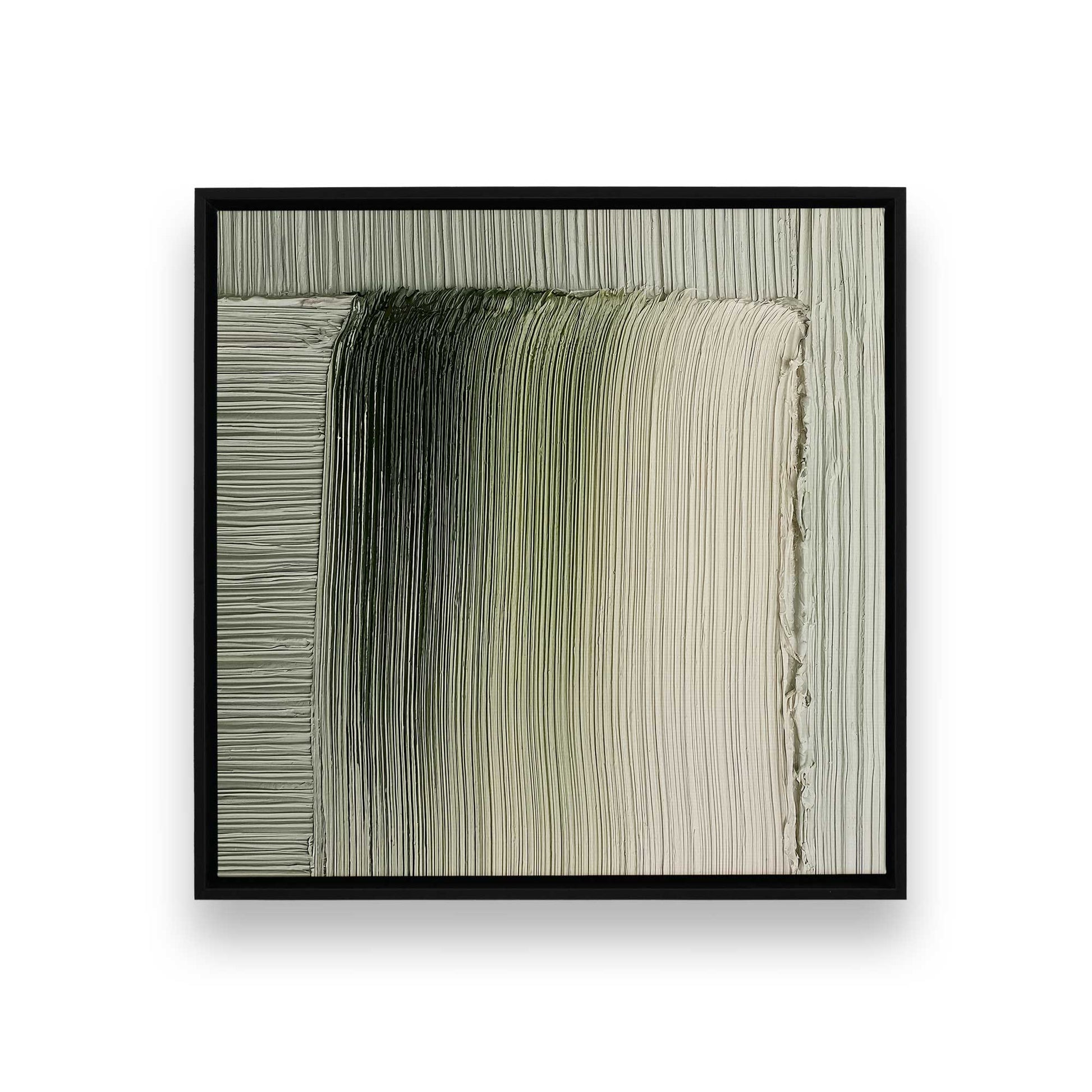 [Color:Satin Black], Picture of art in a Satin Black frame