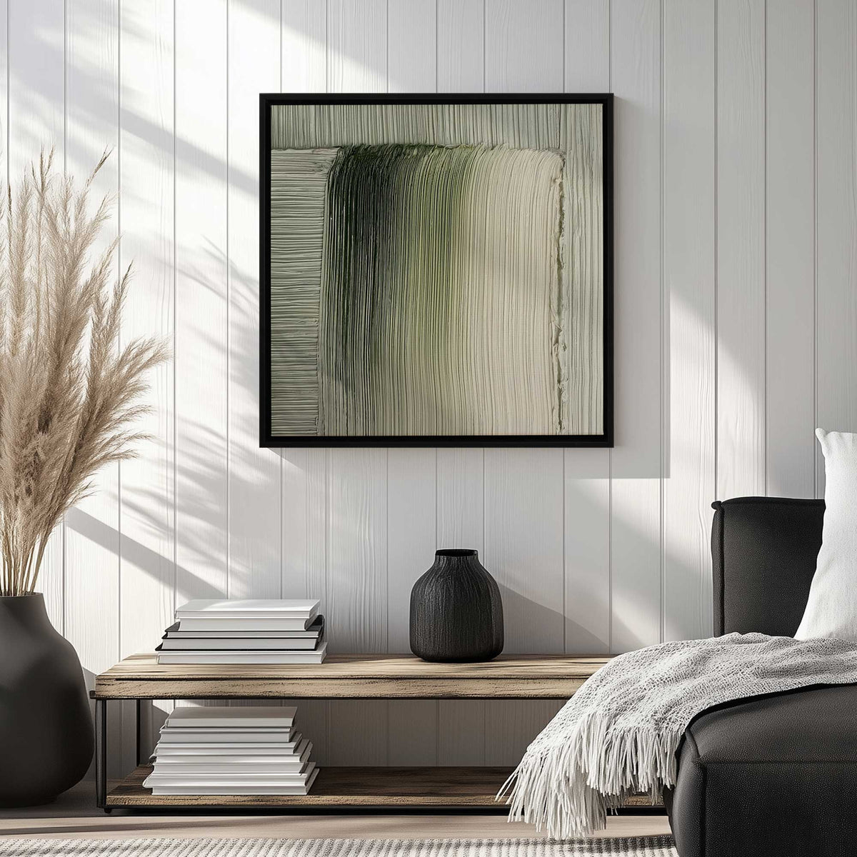 Picture of art in a room