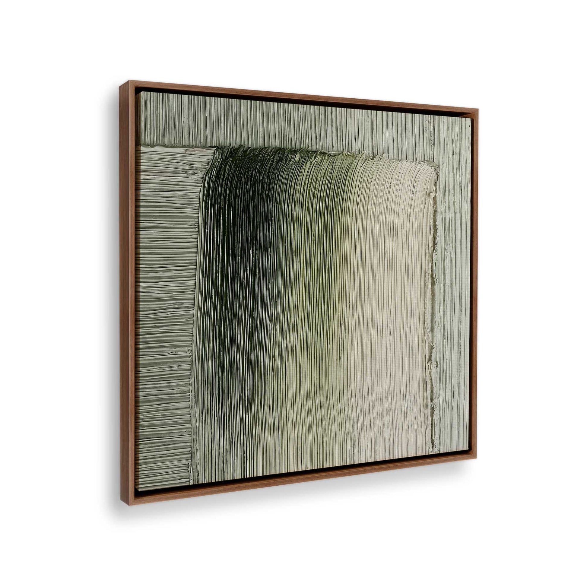 [Color:Walnut], Picture of the corner of the art