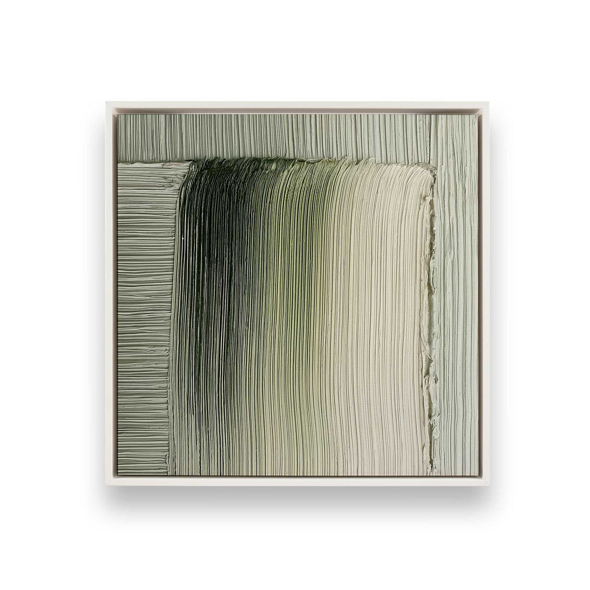 [Color:Opaque White], Picture of art in a White frame