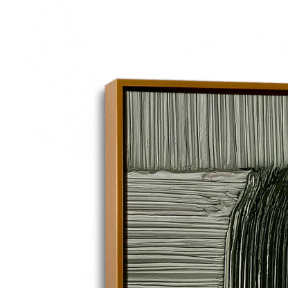 [Color:Polished Gold], Picture of art in a Polished Gold frame at an angle