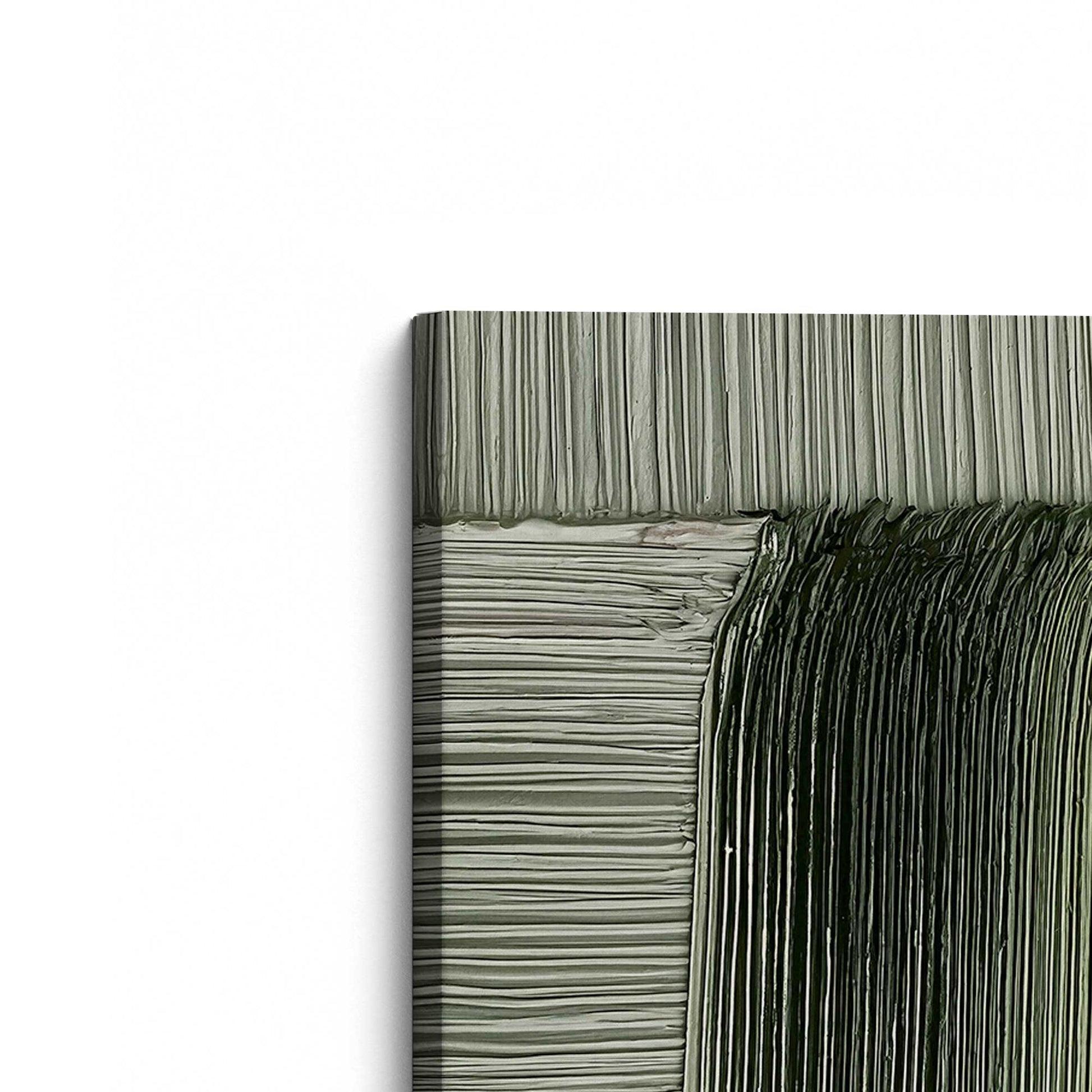 [Color:Stretched Canvas], Picture of the corner of the art