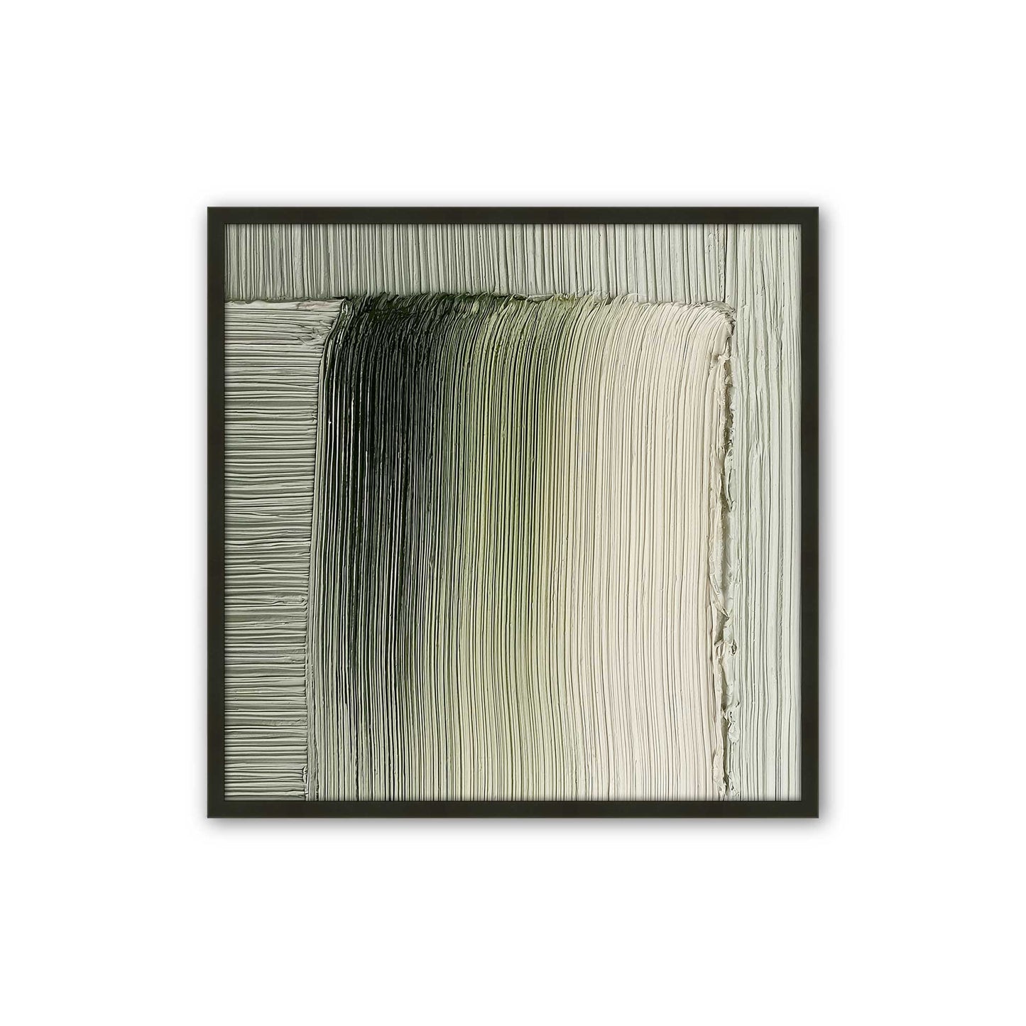 [Color:Satin Black], Picture of art in a Satin Black frame