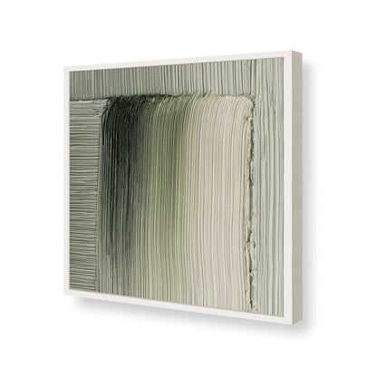 [Color:Opaque White], Picture of art in a Opaque White frame of the corner