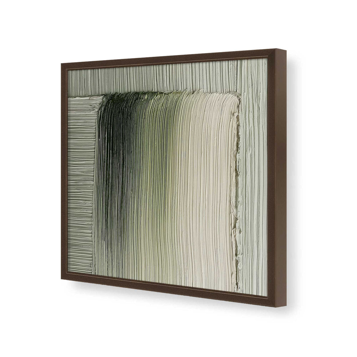 [Color:Belvinder Brown], Picture of art in a Belvinder Brown frame of the corner