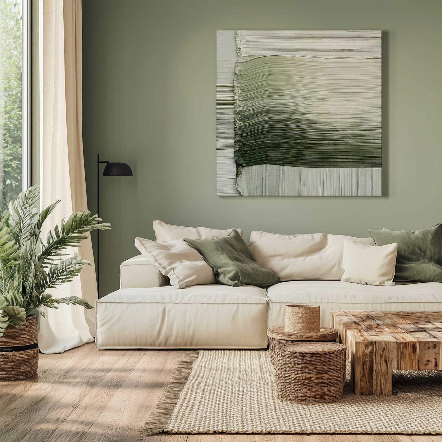 Picture of art in a room