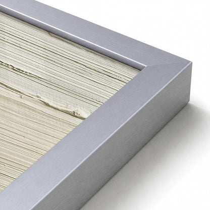 [Color:Polished Chrome], Picture of art in a Polished Chrome frame at an angle