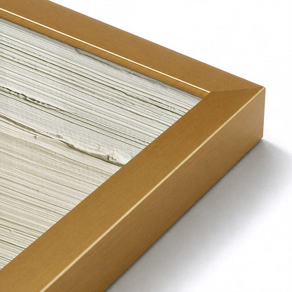 [Color:Polished Gold], Picture of art in a Polished Gold frame at an angle