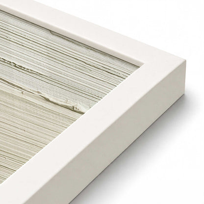 [Color:Opaque White], Picture of art in a Opaque White frame at an angle