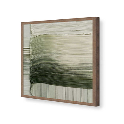 [Color:Walnut], Picture of art in a Walnut frame of the corner