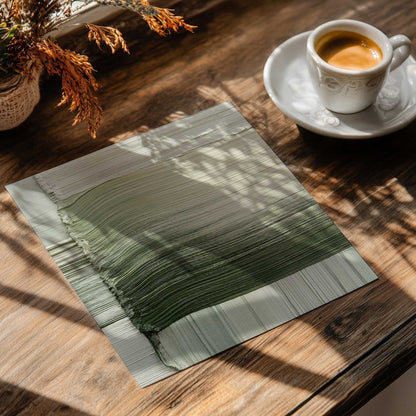 Ivory Greenfall II Print