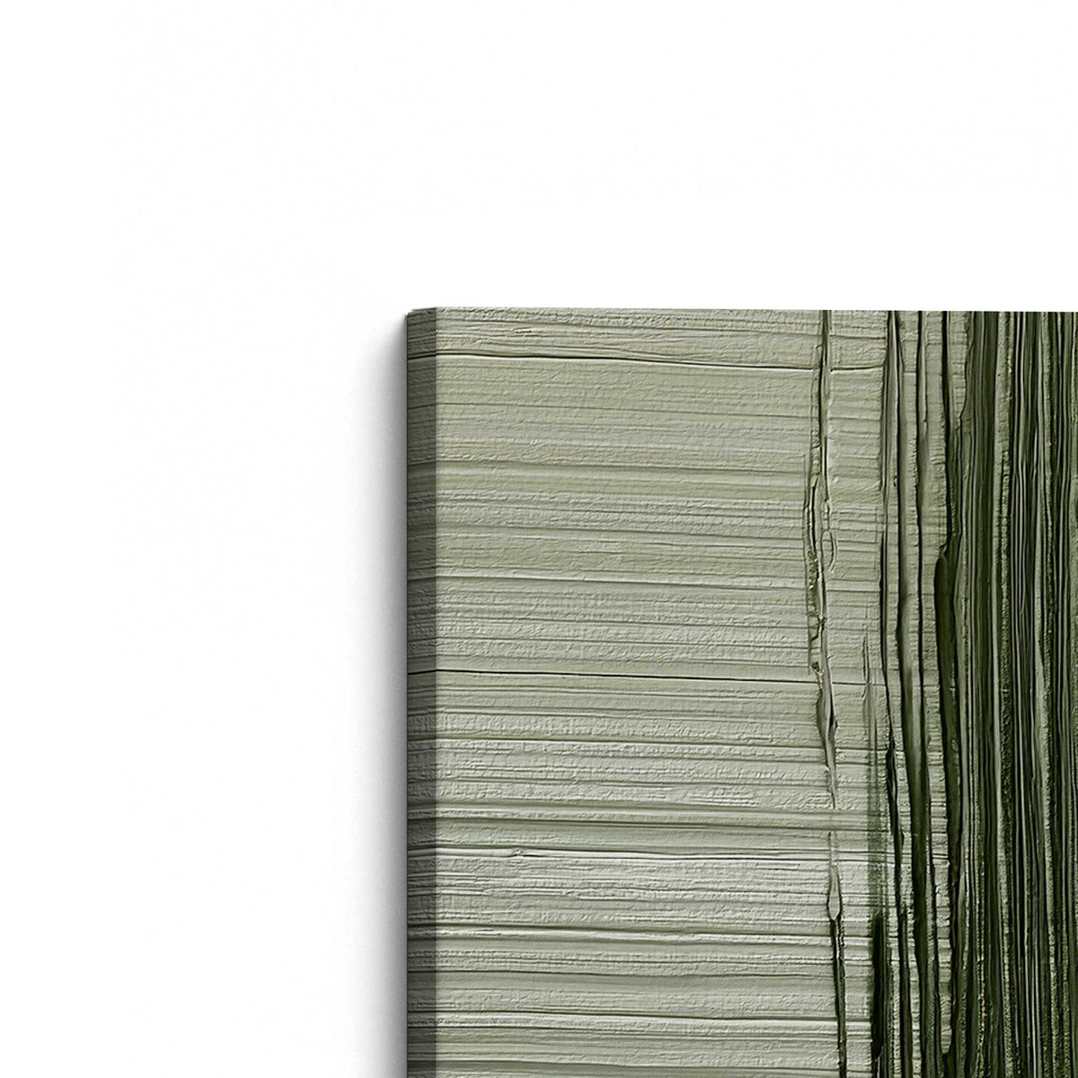 [Color:Stretched Canvas], Picture of the corner of the art