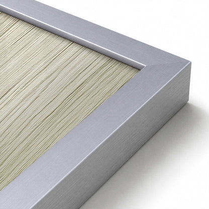 [Color:Polished Chrome], Picture of art in a Polished Chrome frame at an angle