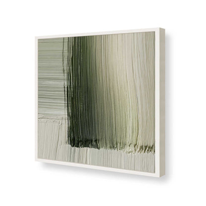 [Color:Opaque White], Picture of art in a Opaque White frame of the corner