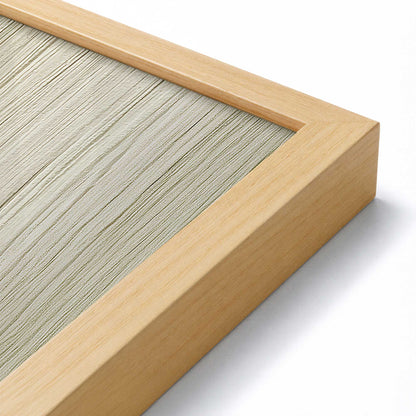 [Color:American Maple], Picture of art in a American Maple frame at an angle