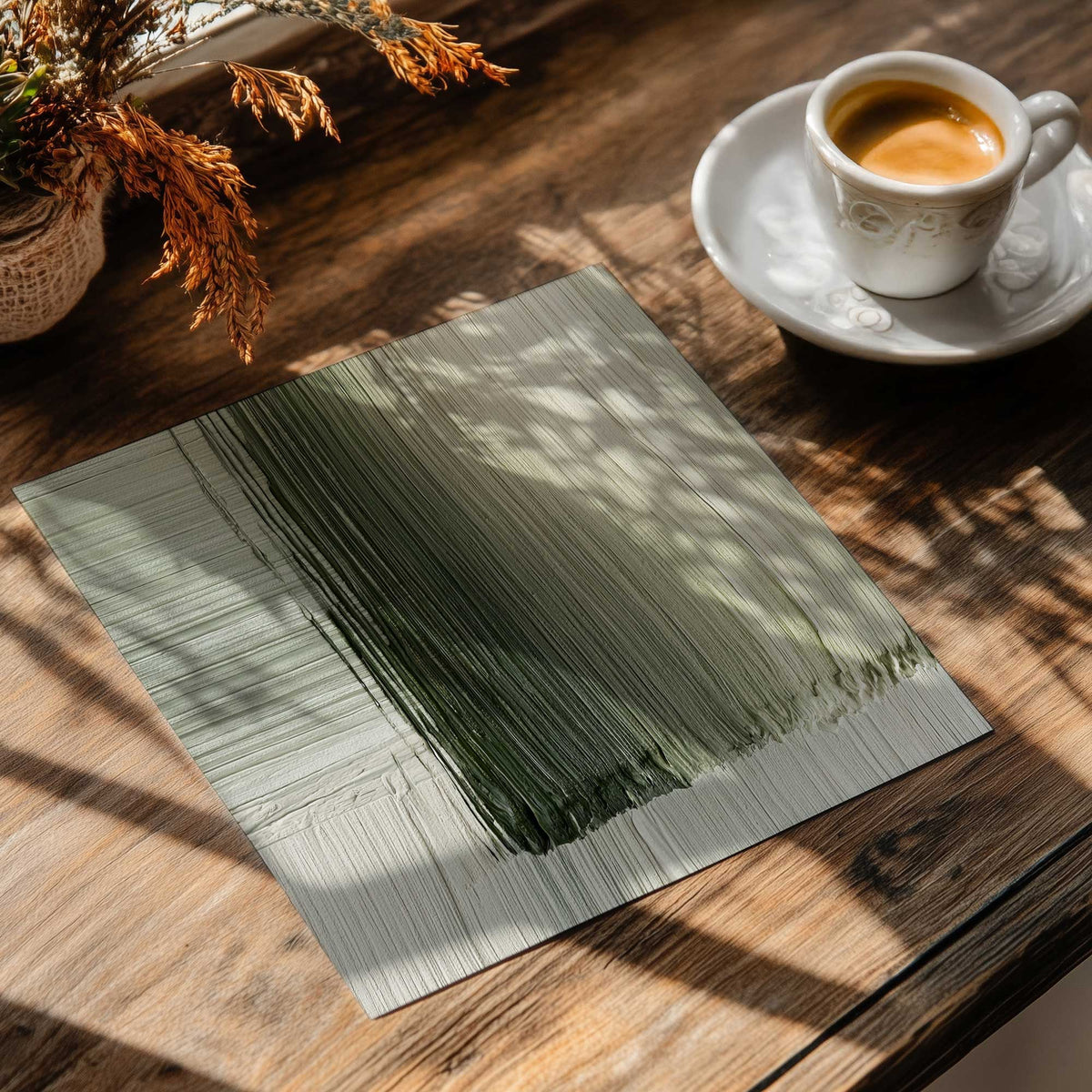 Ivory Greenfall III Print