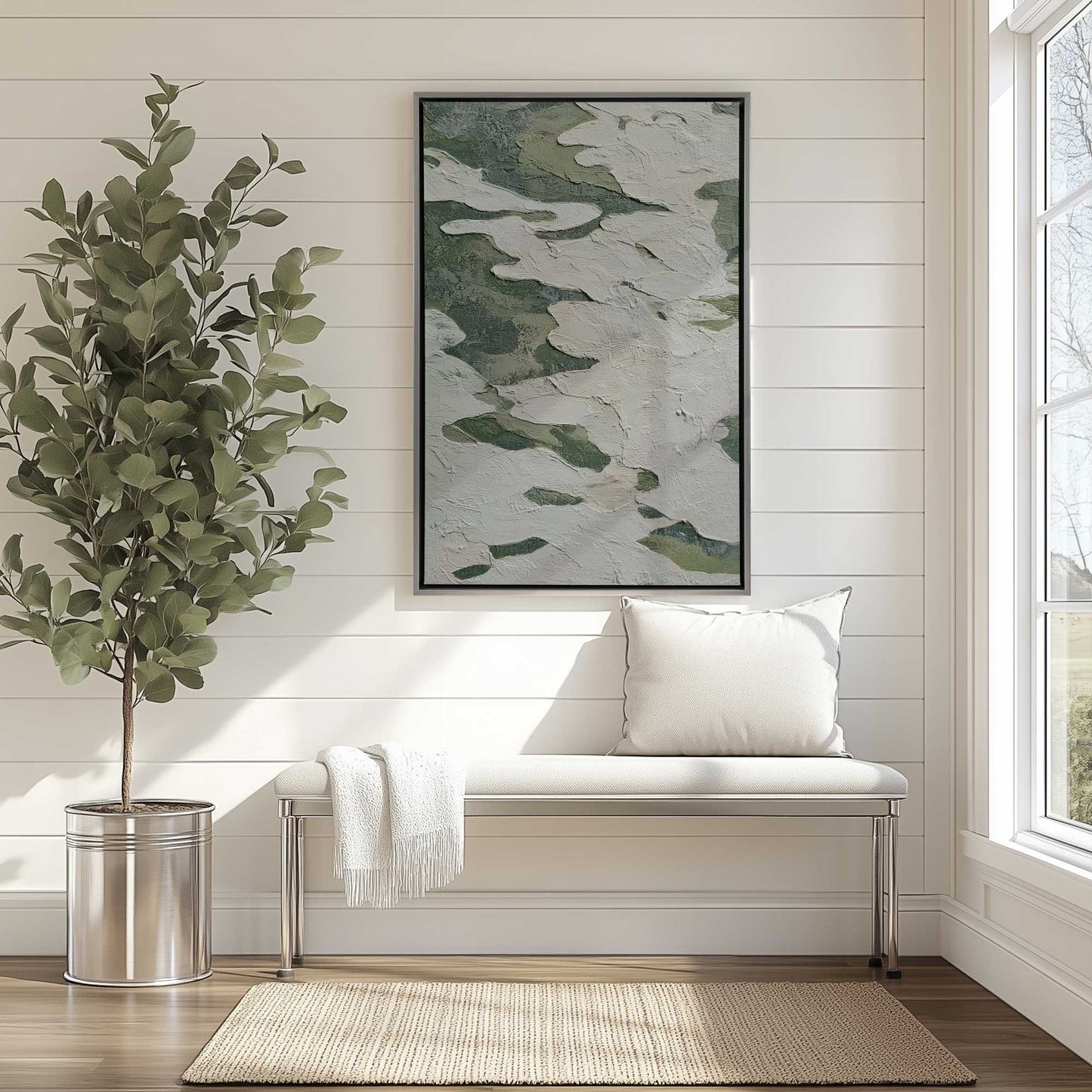 Picture of art in a room