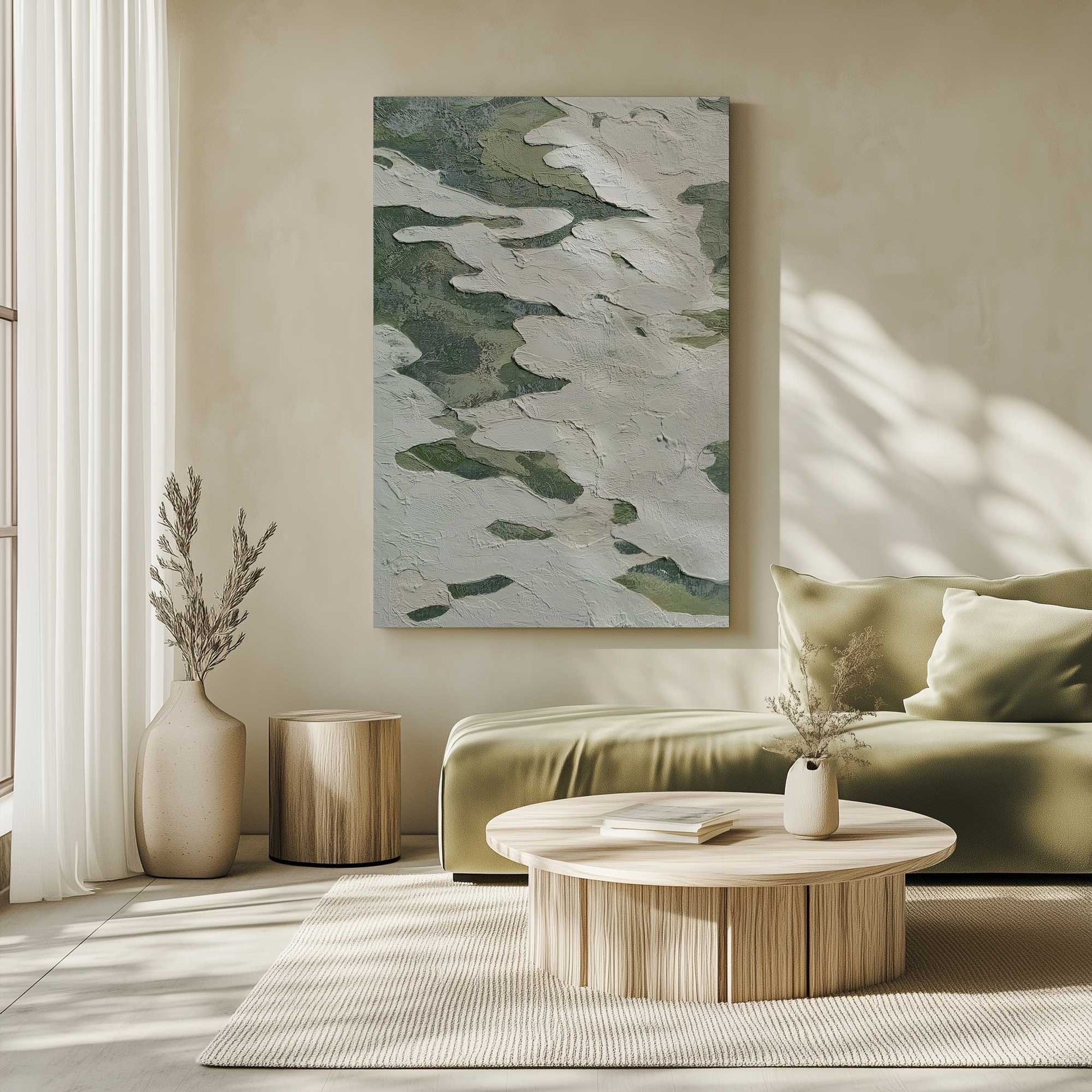 Picture of art in a room