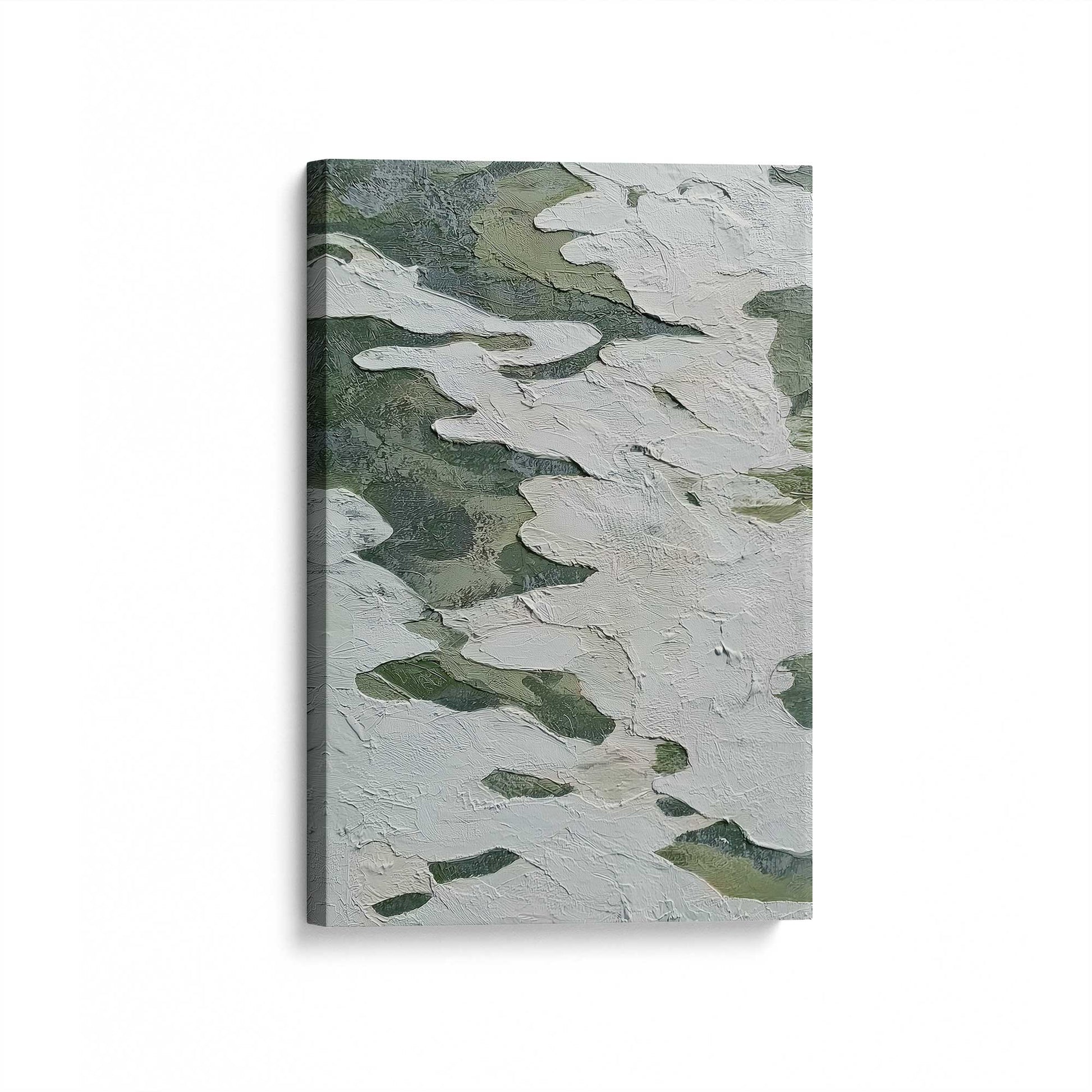 [Color:Stretched Canvas], Picture of art at an angle