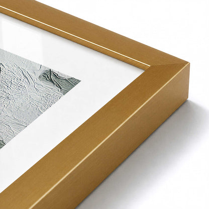 [Color:Polished Gold], Picture of art in a Polished Gold frame at an angle