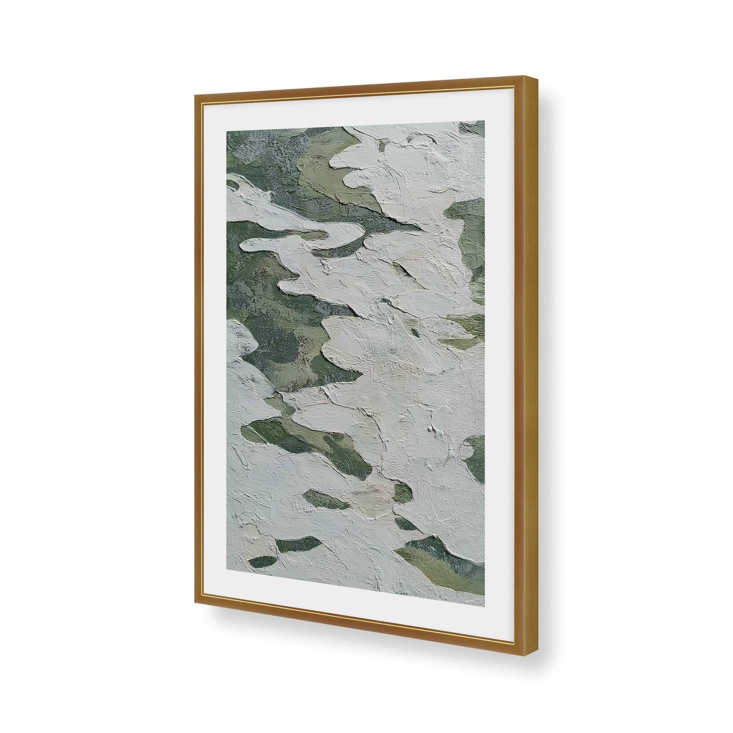[Color:Polished Gold], Picture of art in a Polished Gold frame of the corner