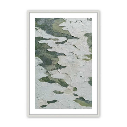 [Color:Opaque White], Picture of art in a Opaque White frame
