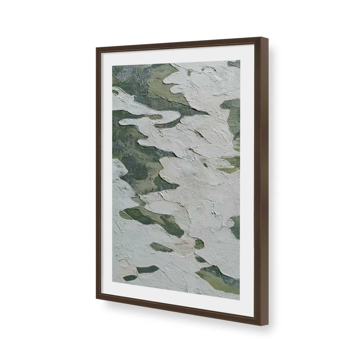 [Color:Belvinder Brown], Picture of art in a Belvinder Brown frame of the corner