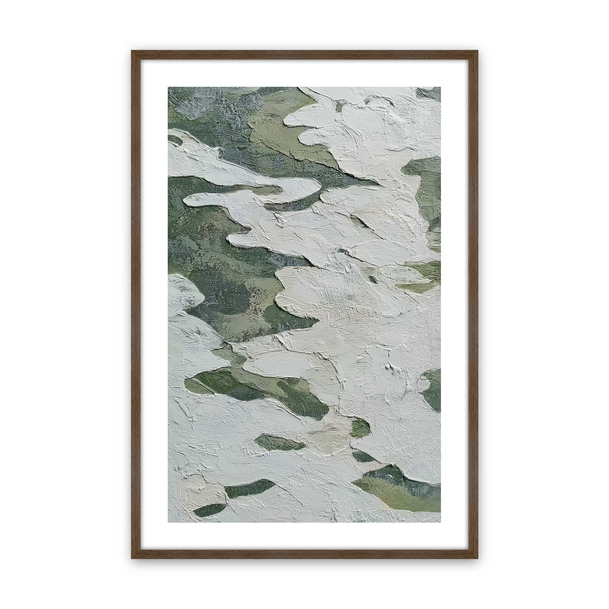 [Color:Walnut], Picture of art in a Walnut frame