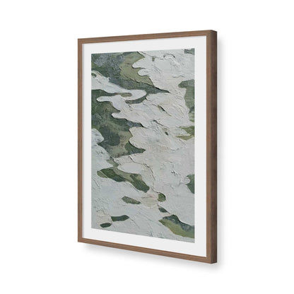[Color:Walnut], Picture of art in a Walnut frame of the corner